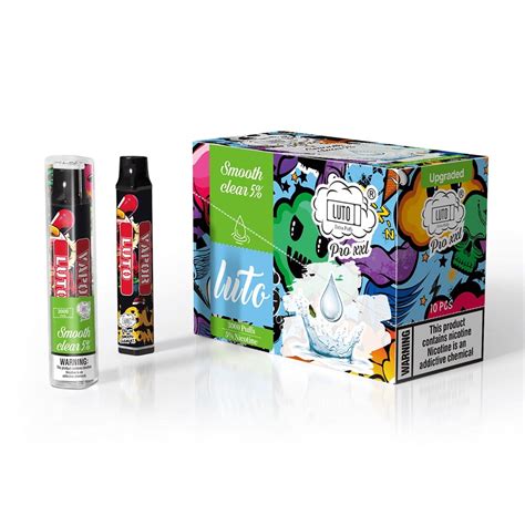 Luto Fab Disposable contains 4ml weight, approximately equivalent 1000 puffs. . Luto extra puffs